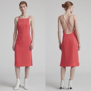 Rag & Bone Denton Knee Dress Viscose & Nylon Dress